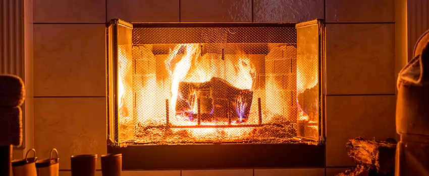 Mendota Hearth Landscape Fireplace Installation in Rancho Palos Verdes, California