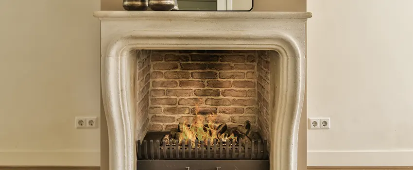 Vintage-style Fireplace Redesign in Rancho Palos Verdes, California