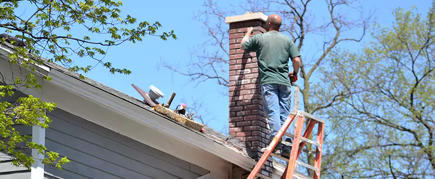 Vinyl and PVC Chimney Flashing Installation in Rancho Palos Verdes, CA