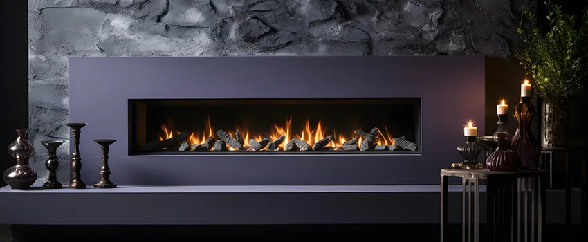 Ember Bed for Ventless Gas Fireplace in Rancho Palos Verdes, CA